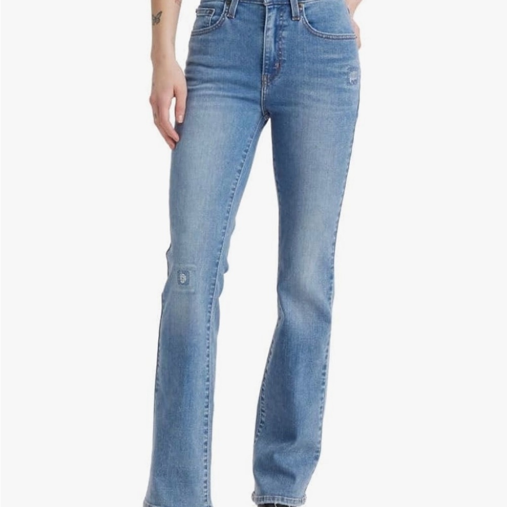 Levi's 725 High Rise Blue Denim